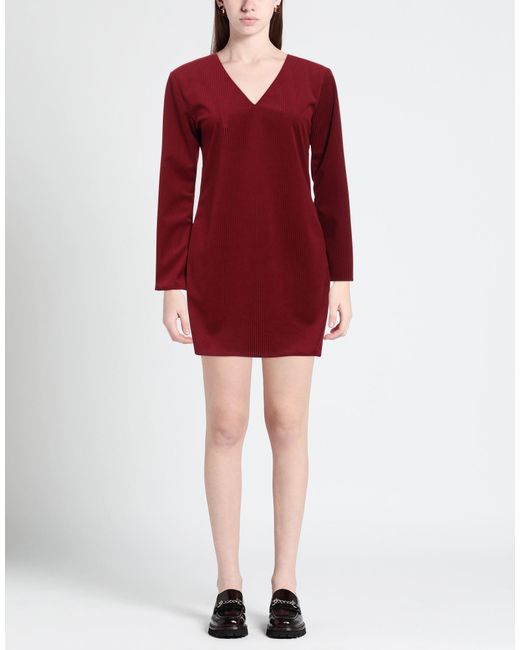 Caractere Red Mini Dress