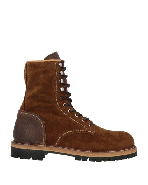 Belstaff Brown Ankle Boots Leather for men