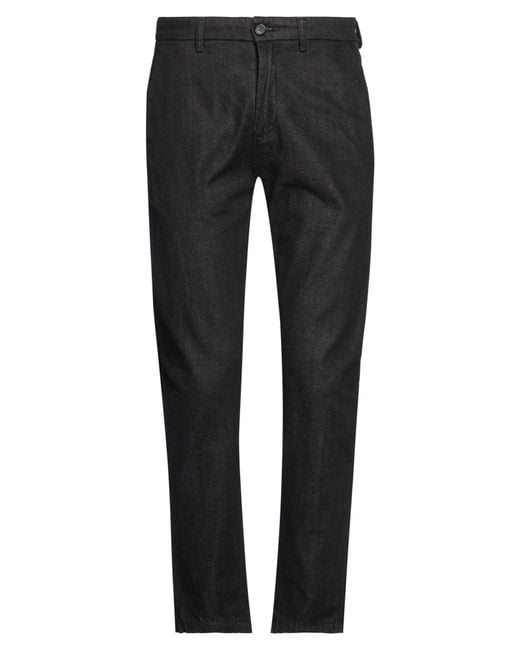 Department 5 Black Trouser for men