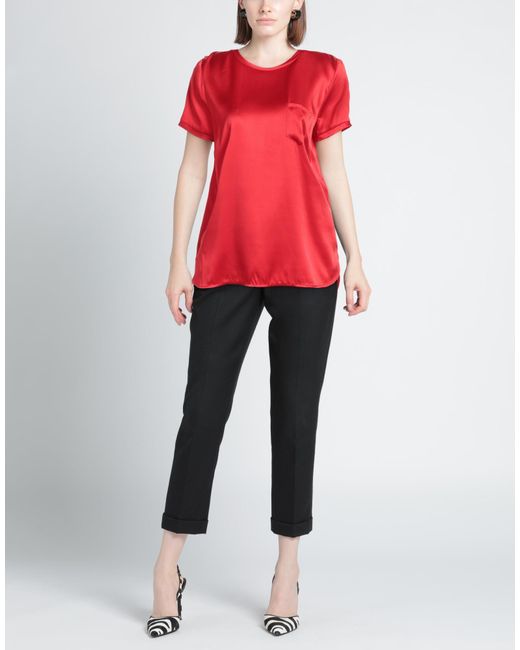 Manila Grace Red Top
