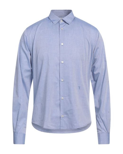 Trussardi Blue Shirt for men