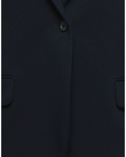 Paul Smith Blue Midnight Blazer Viscose, Polyamide, Elastane