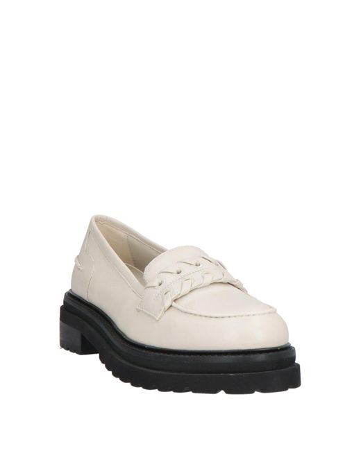 Ted Baker White Ivory Loafers Leather