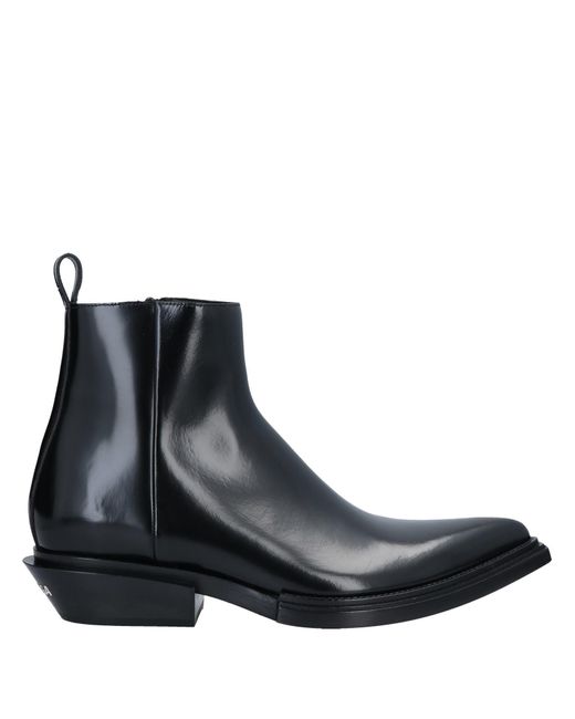 Balenciaga Black Ankle Boots for men