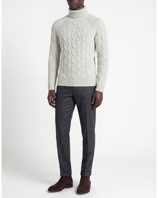 Gran Sasso Gray Turtleneck for men