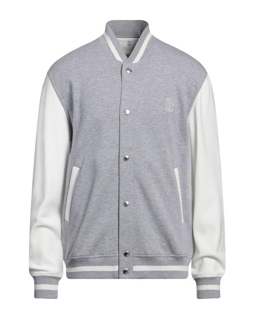 Brunello Cucinelli Gray Sweatshirt for men