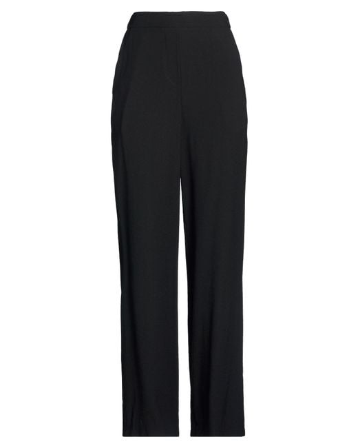 RUE DU BAC Black Pants Viscose, Polyester