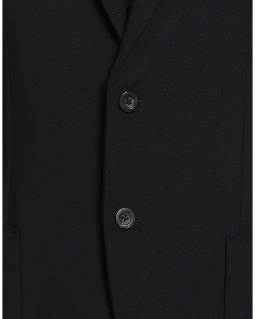 Circolo 1901 Black Blazer Cotton, Polyamide, Elastane for men