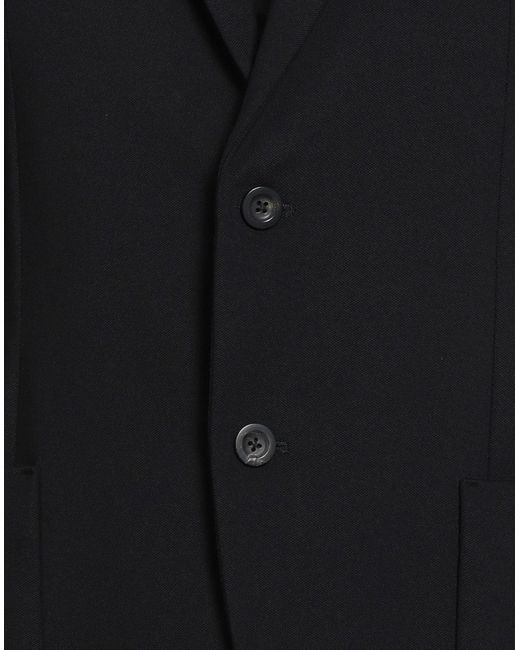 Circolo 1901 Black Blazer Cotton, Polyamide, Elastane for men