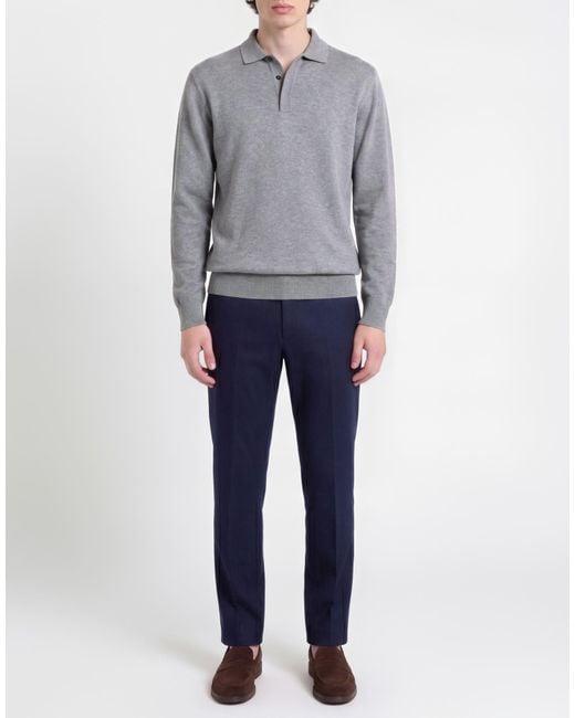 Alpha Studio Gray Jumper for men