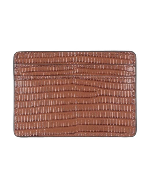 MICHAEL Michael Kors Brown Cardholders