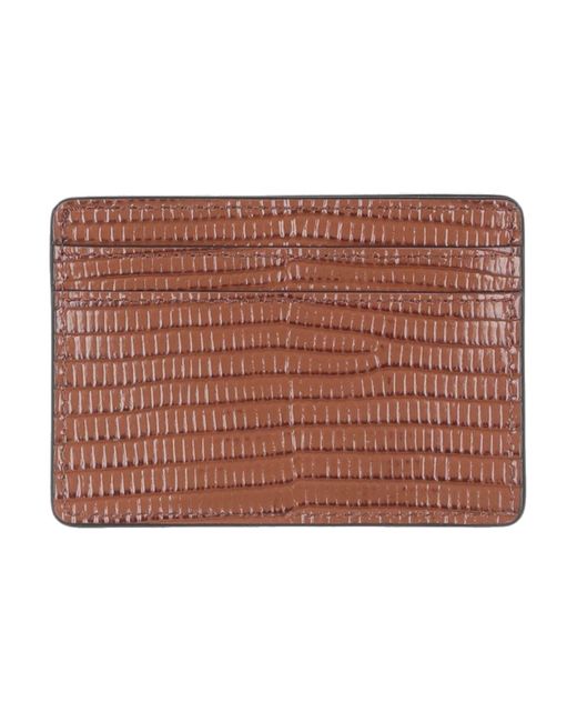 MICHAEL Michael Kors Brown Cardholders