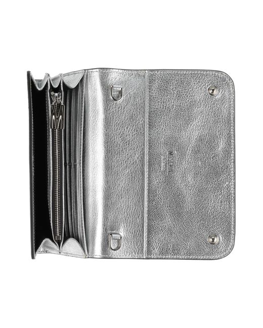 Billetera Moschino de color Gray