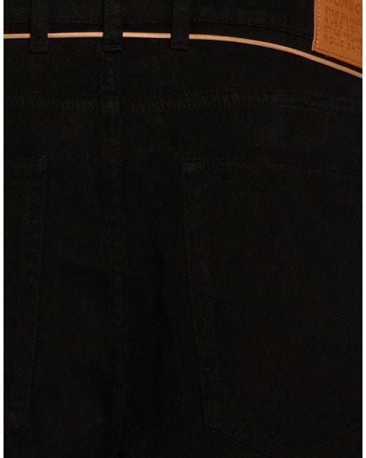 Homecore Black Pants Cotton, Elastane for men