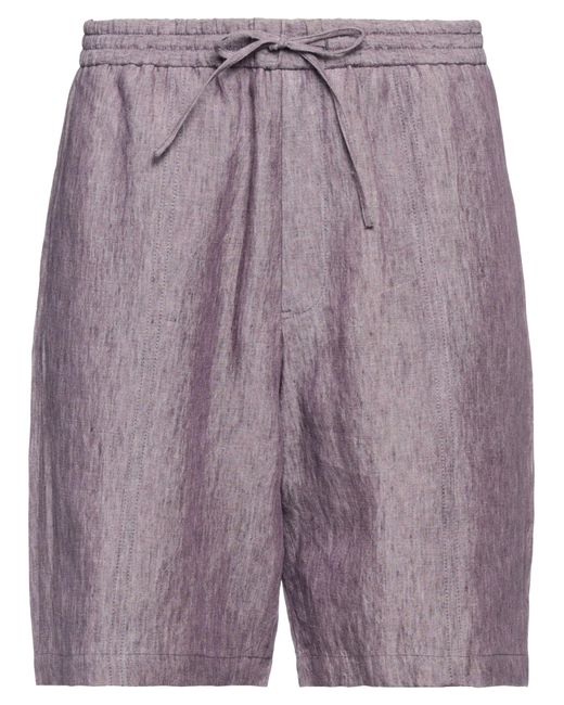 Emporio Armani Purple Shorts & Bermuda Shorts for men