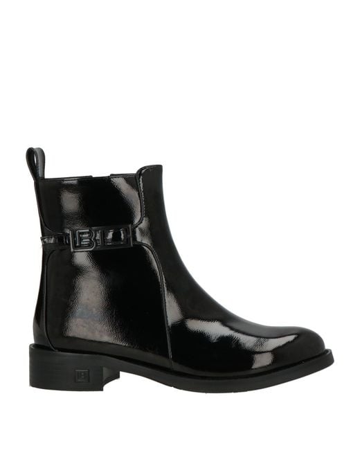 Laura Biagiotti Black Ankle Boots Synthetic Material