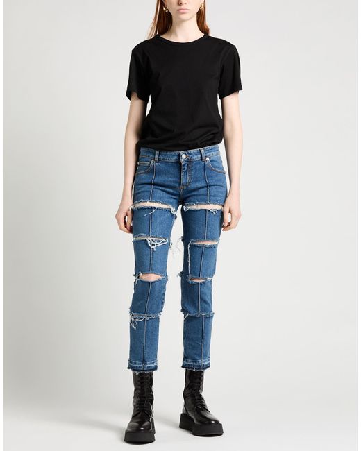 Alexander McQueen Blue Jeans