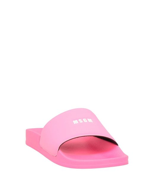 MSGM Pink Sandale