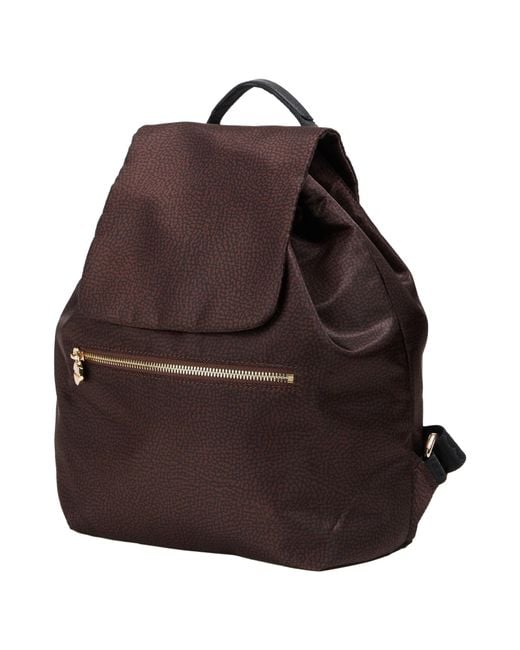 Borbonese Brown Rucksack