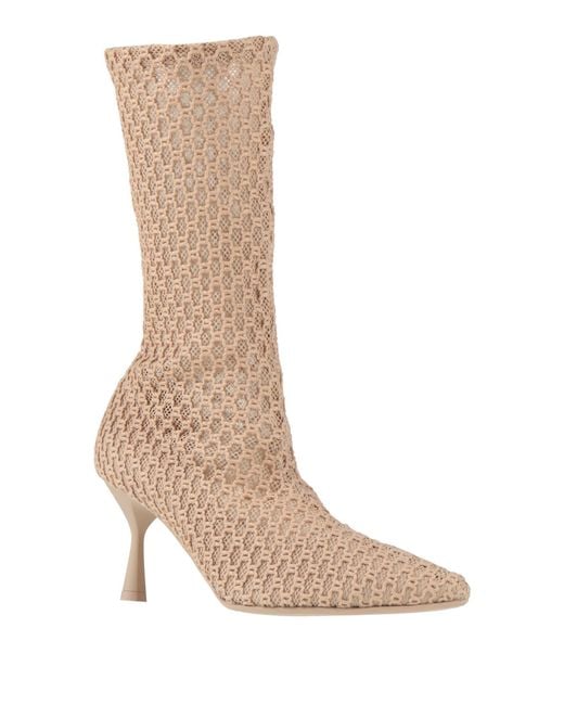 Agl Attilio Giusti Leombruni Natural Ankle Boots Textile Fibers