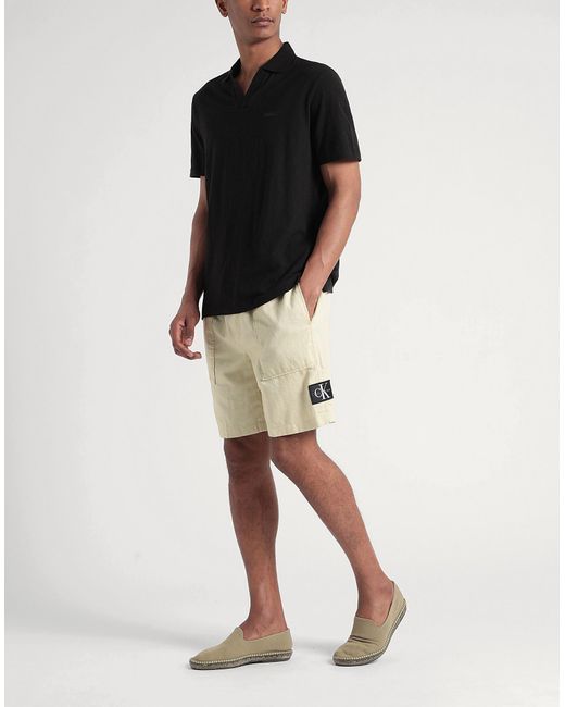 Calvin Klein Black Polo Shirt for men