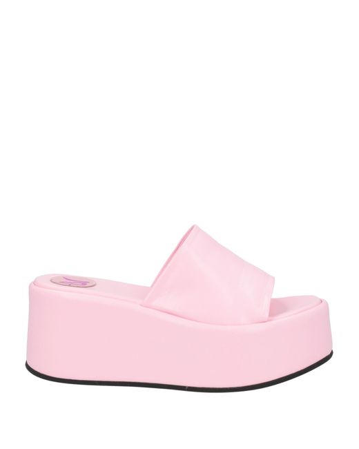 Bettina Vermillon Pink Sandals