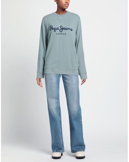 Pepe Jeans Sweatshirt in Blue | Lyst