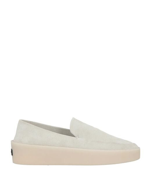 Fear Of God White Light Loafers Leather for men
