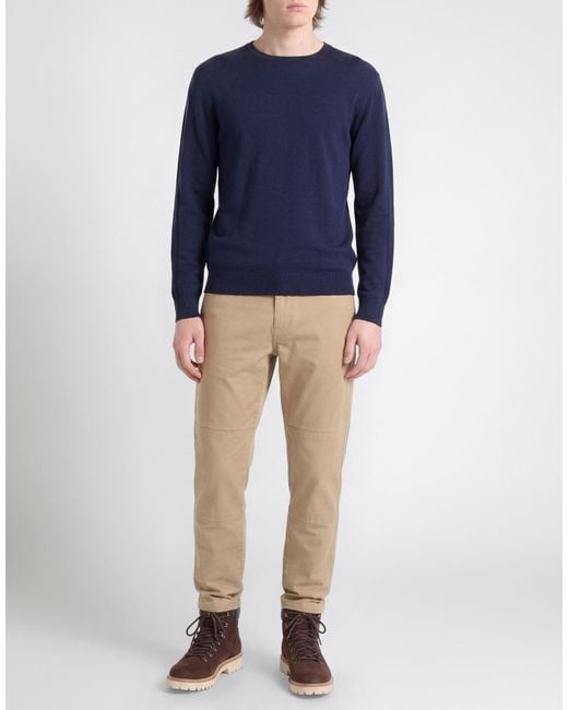 Napapijri Blue Sweater Wool for men