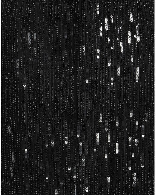 Elisabetta Franchi Black Midi-Kleid