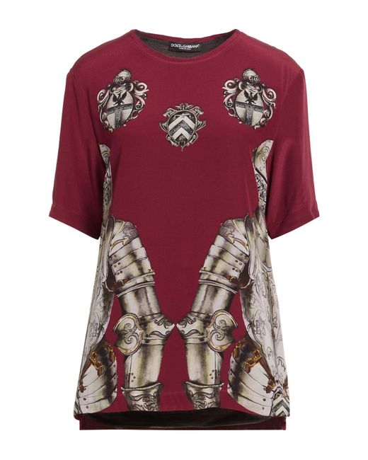 Dolce & Gabbana Red Tops