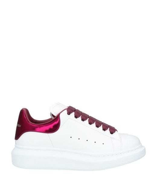 McQueen Purple Sneakers Leather