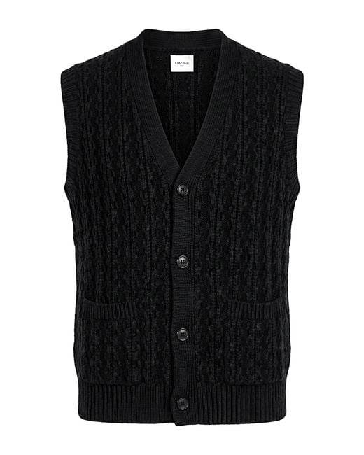 Circolo 1901 Black Cardigans for men