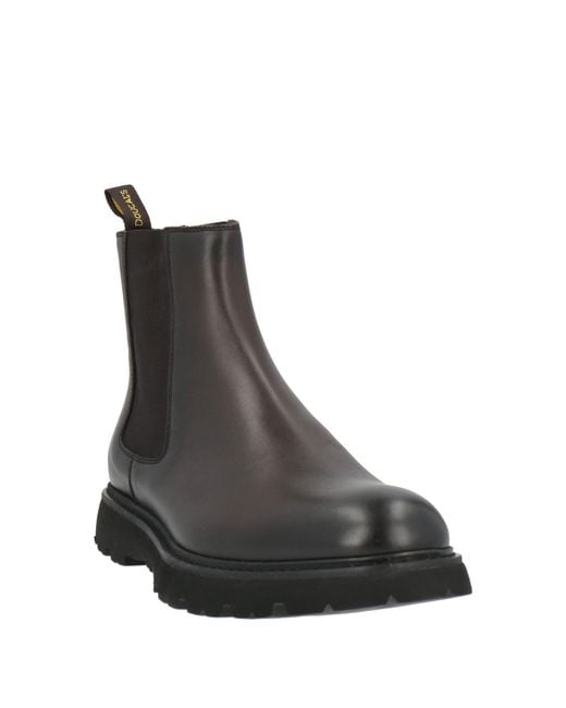 Doucal's Black Ankle Boots for men