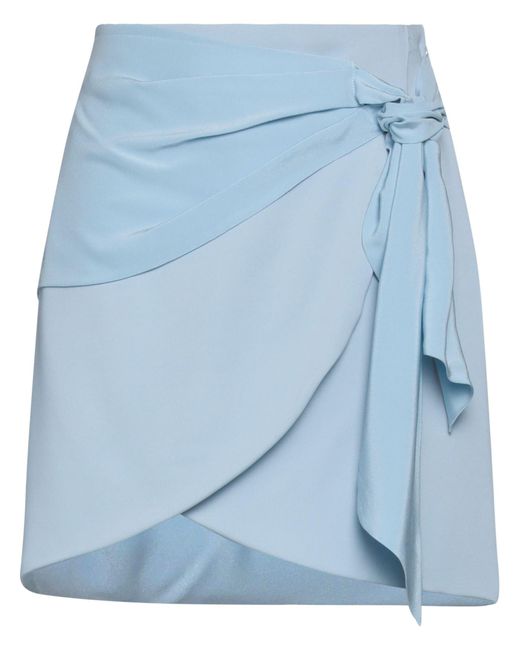 FEDERICA TOSI Blue Mini Skirt