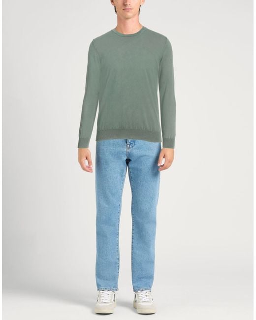 Alpha Studio Green Jumper for men