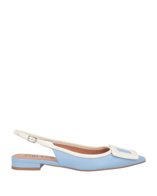 Bibi Lou White Ballet Flats