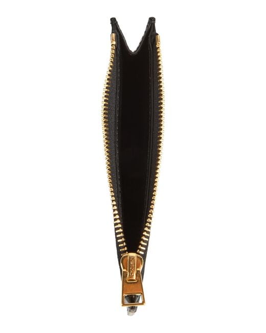 Tom Ford Black Cardholder Calfskin