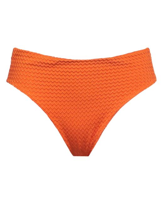 Fisico Orange Bikini Bottoms & Swim Briefs