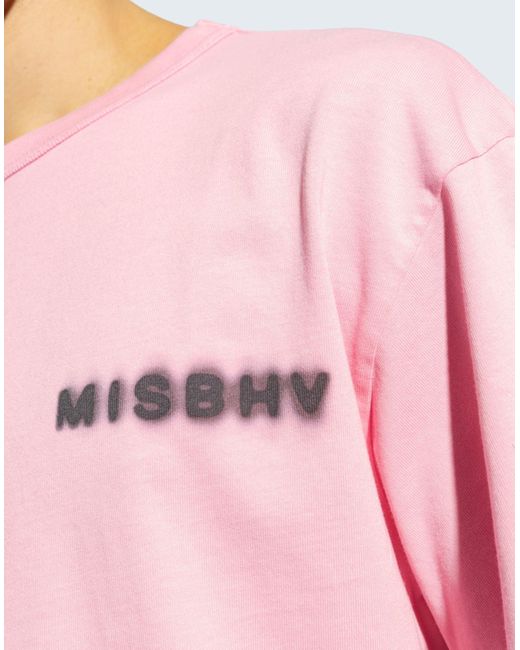 M I S B H V T-shirts in Pink für Herren