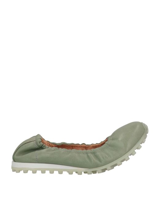 Lemarè Ballet Flats in Green Lyst