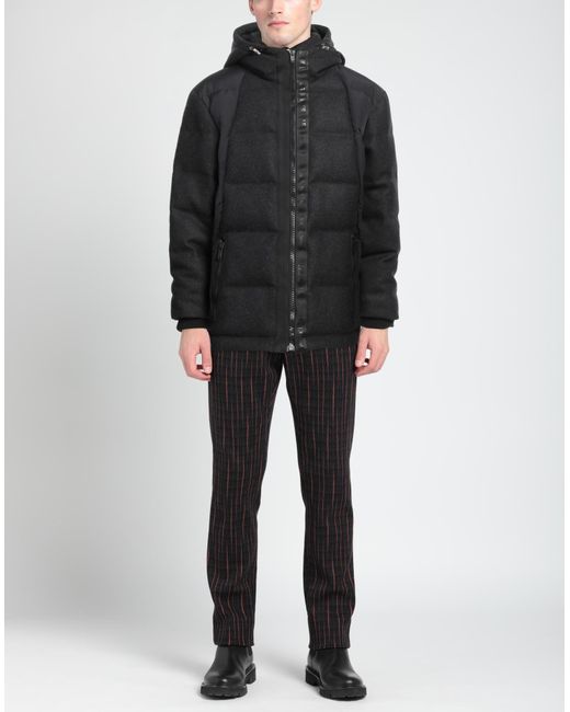 Les Hommes Black Puffer for men