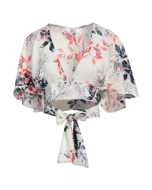 Forever Unique White Top Polyester