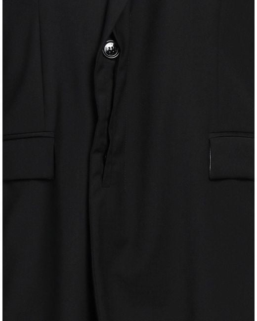 Liu Jo Black Blazer Polyester, Wool, Elastane for men
