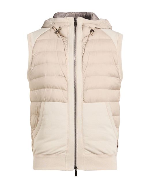 Moorer Natural Vest Polyamide, Polyurethane for men