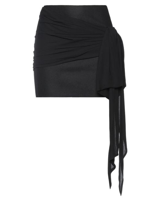 Philosophy Di Lorenzo Serafini Black Mini Skirt