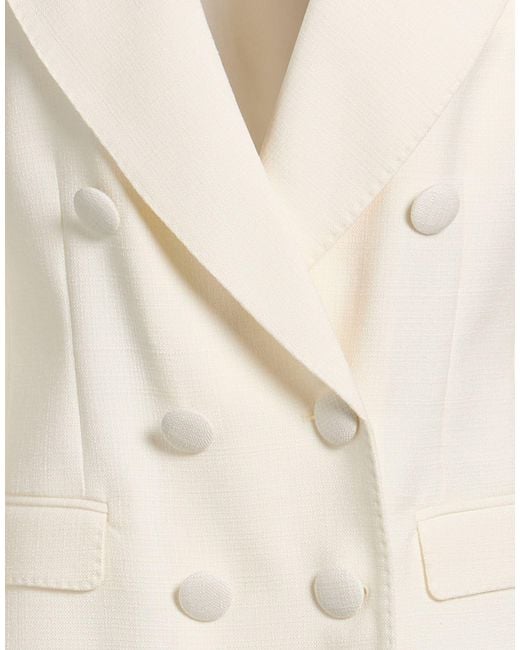 Etro Natural Blazer Viscose, Virgin Wool, Elastane