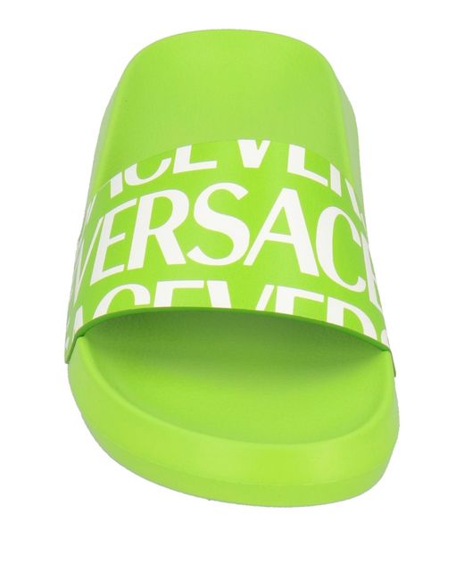 Versace Green Sandals