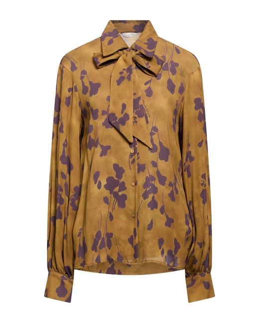 Manila Grace Green Shirt Viscose