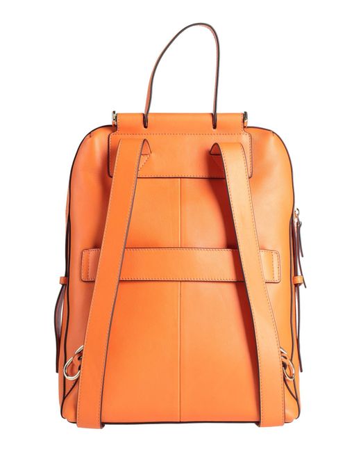 Piquadro Orange Backpack